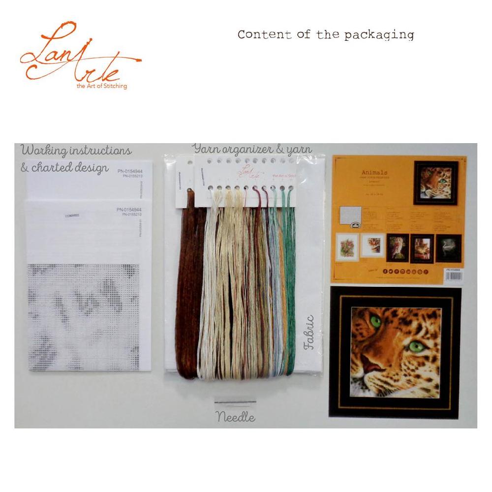 Lanarte Kit Au Point Compté Léopard
