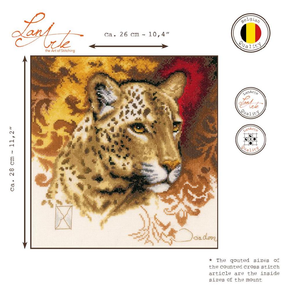 Lanarte Kit Au Point Compté Léopard