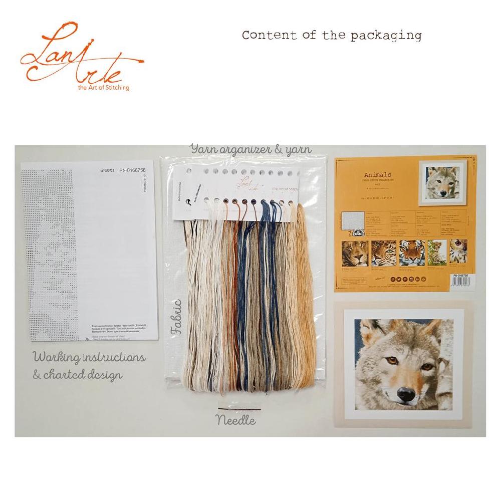 Lanarte Kit Au Point Compté Loup