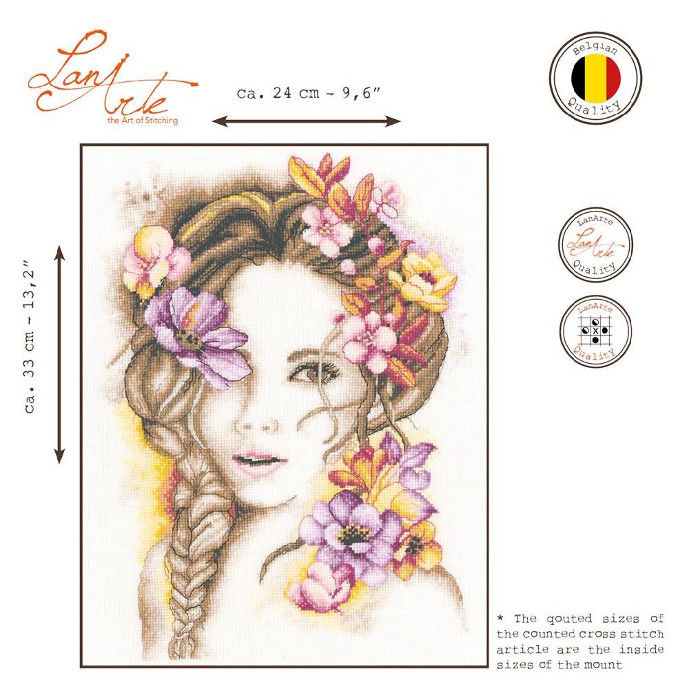 Lanarte Kit Au Point Compté Madame Fleur