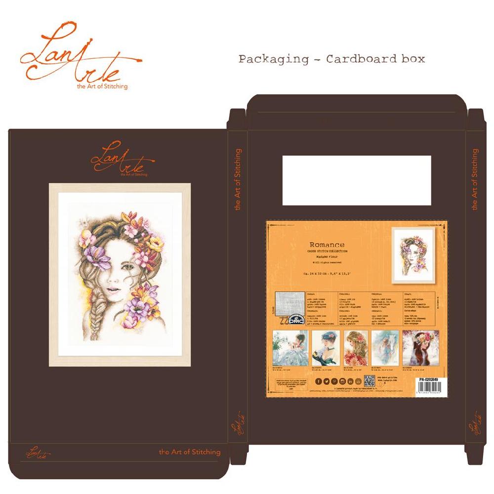 Lanarte Kit Au Point Compté Madame Fleur