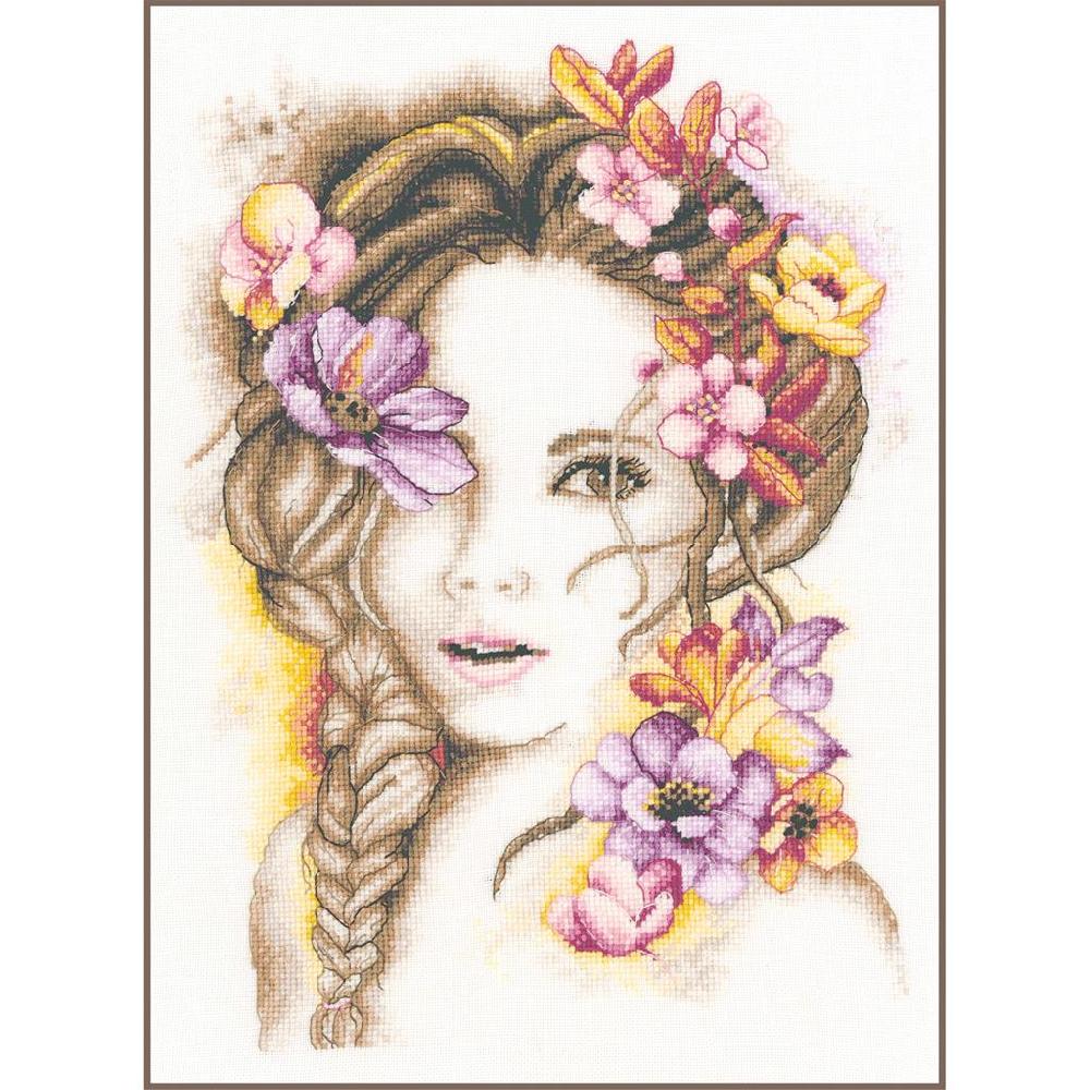 lanarte Kit au point compté Madame Fleur