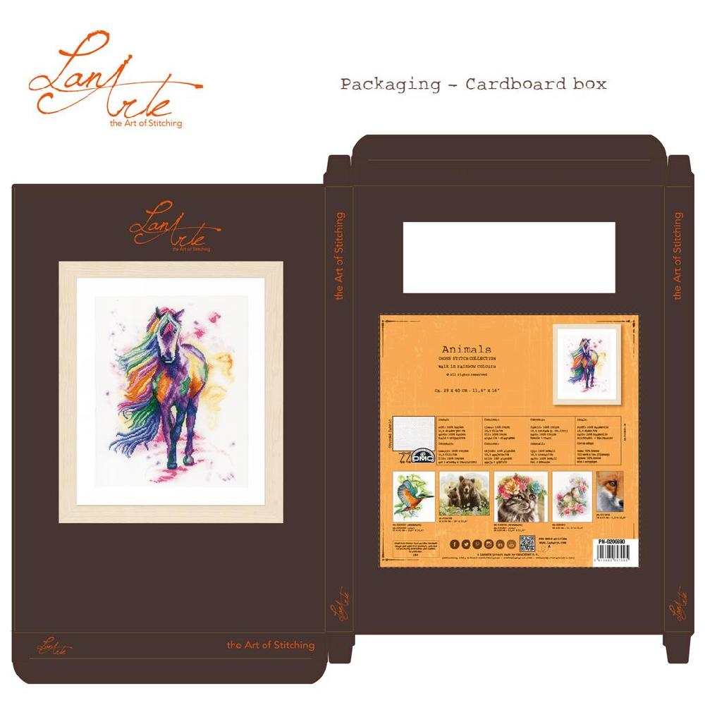 Lanarte Kit Au Point Compté Marcher Aux Couleurs