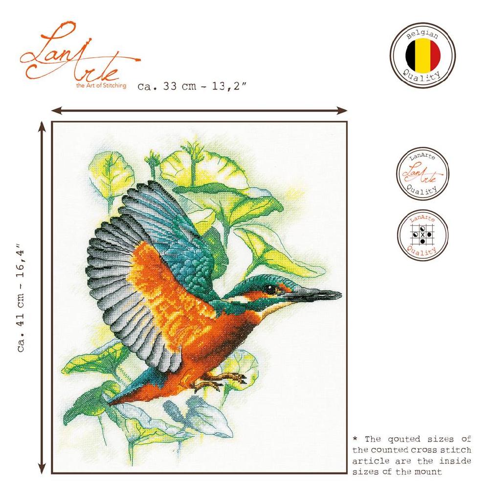 Lanarte Kit Au Point Compté Martin-pêcheur