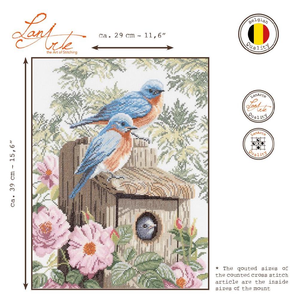 Lanarte Kit Au Point Compté Merlebleus