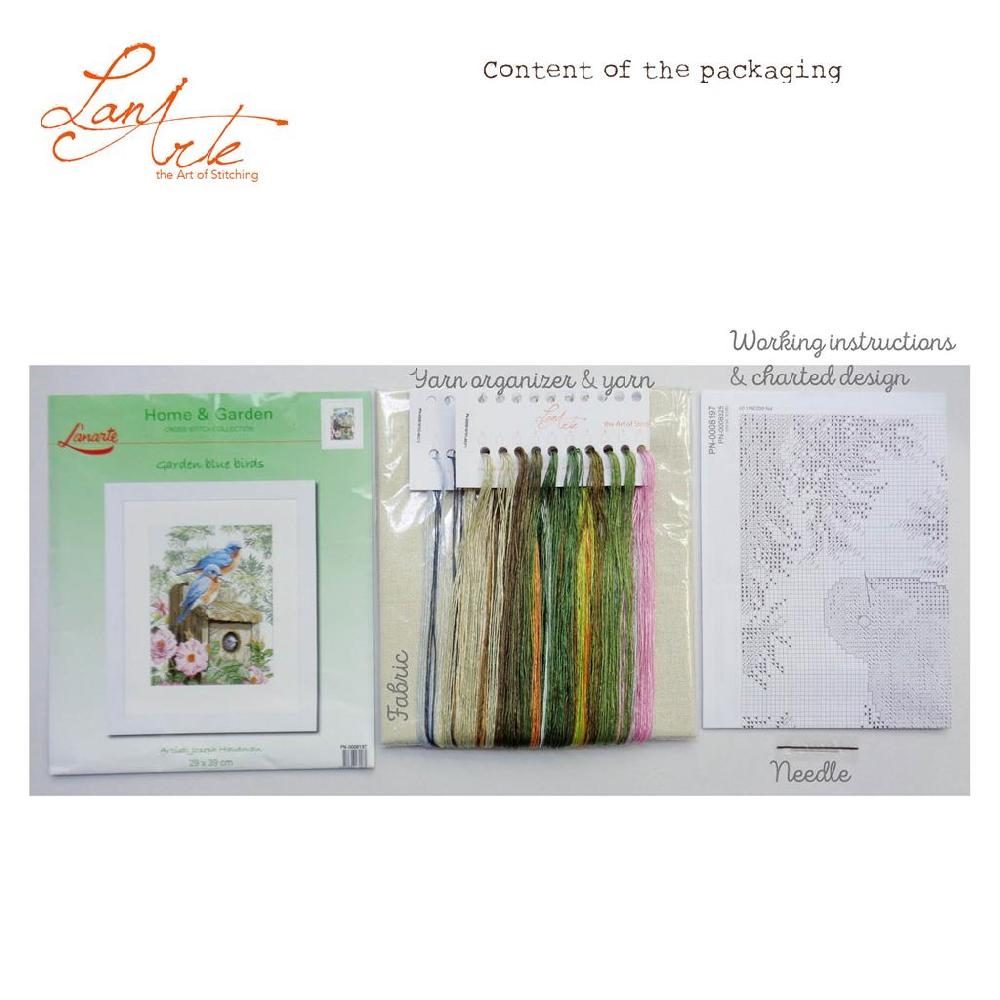 Lanarte Kit Au Point Compté Merlebleus