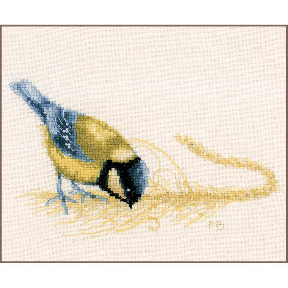 lanarte Kit au point compté Mésange bleue