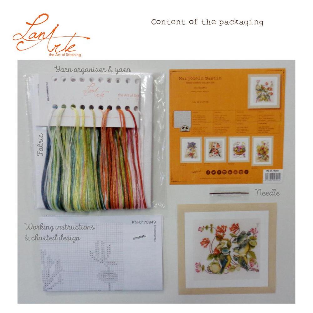 Lanarte Kit Au Point Compté Mésanges