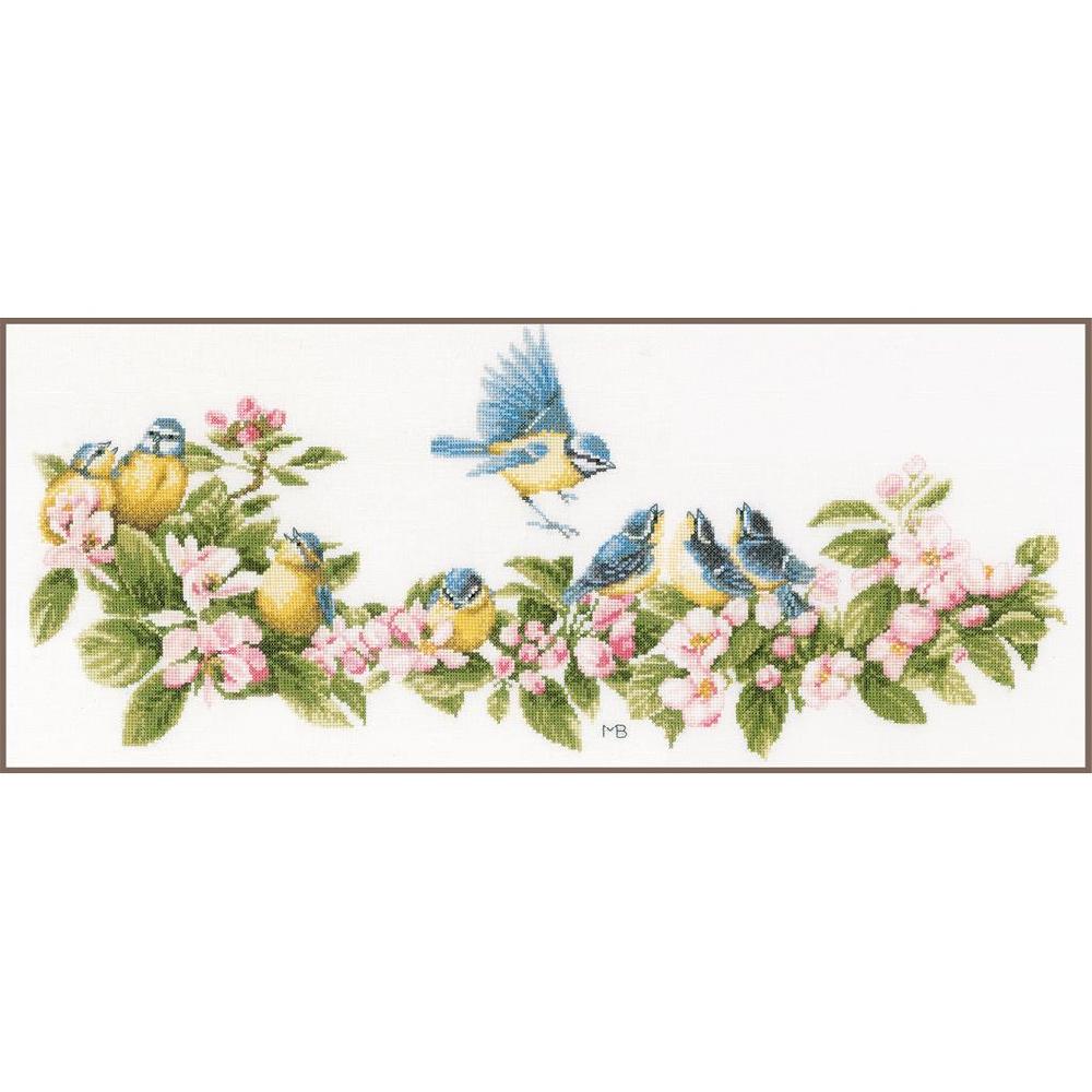 lanarte Kit au point compté Mésanges bleues