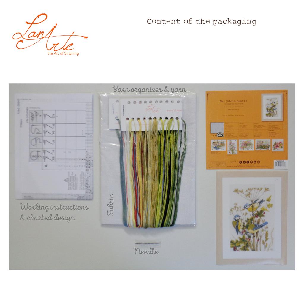 Lanarte Kit Au Point Compté Mésanges