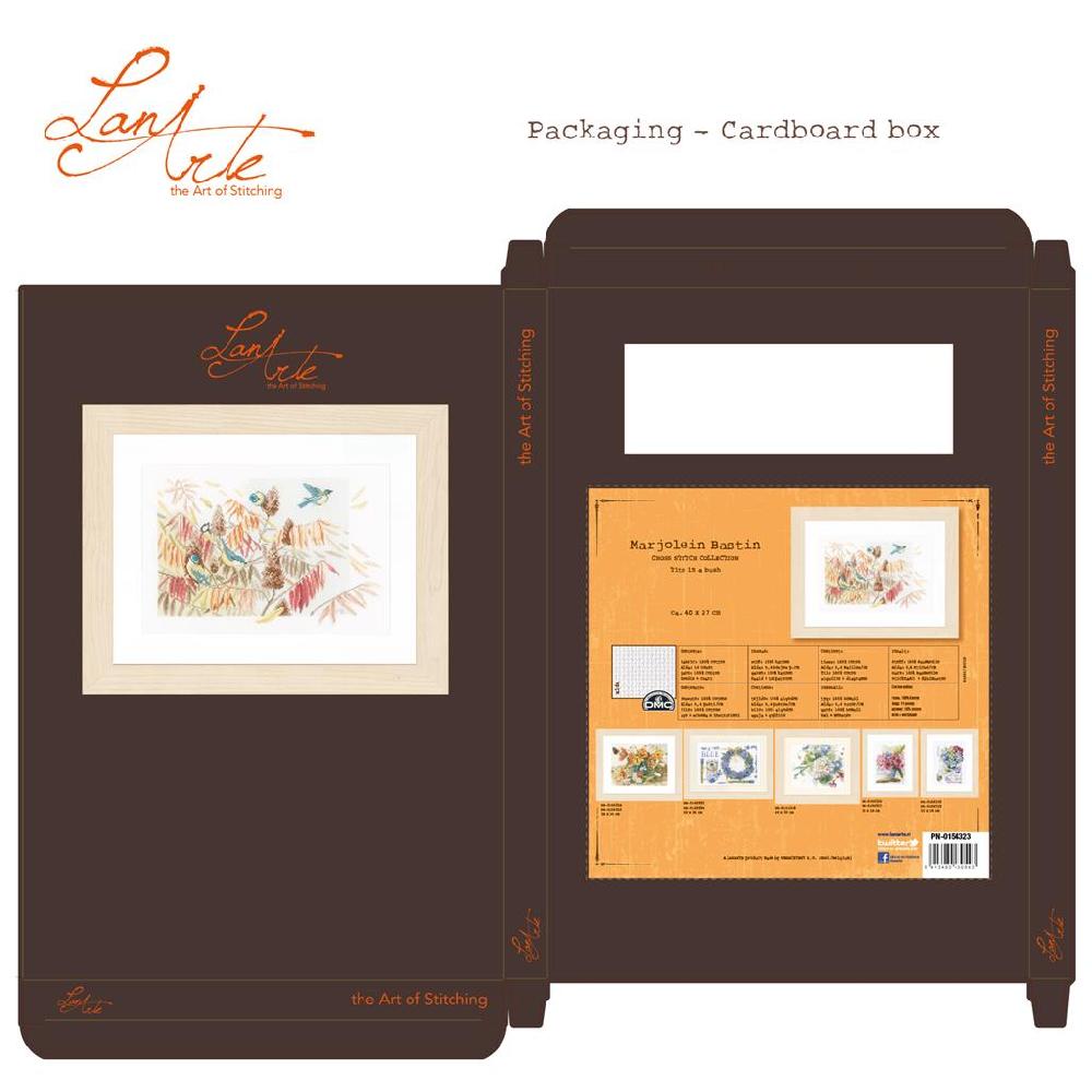 Lanarte Kit Au Point Compté Mésanges