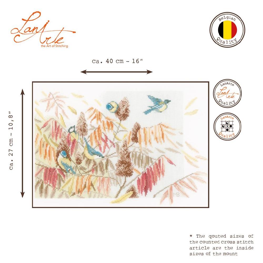 Lanarte Kit Au Point Compté Mésanges