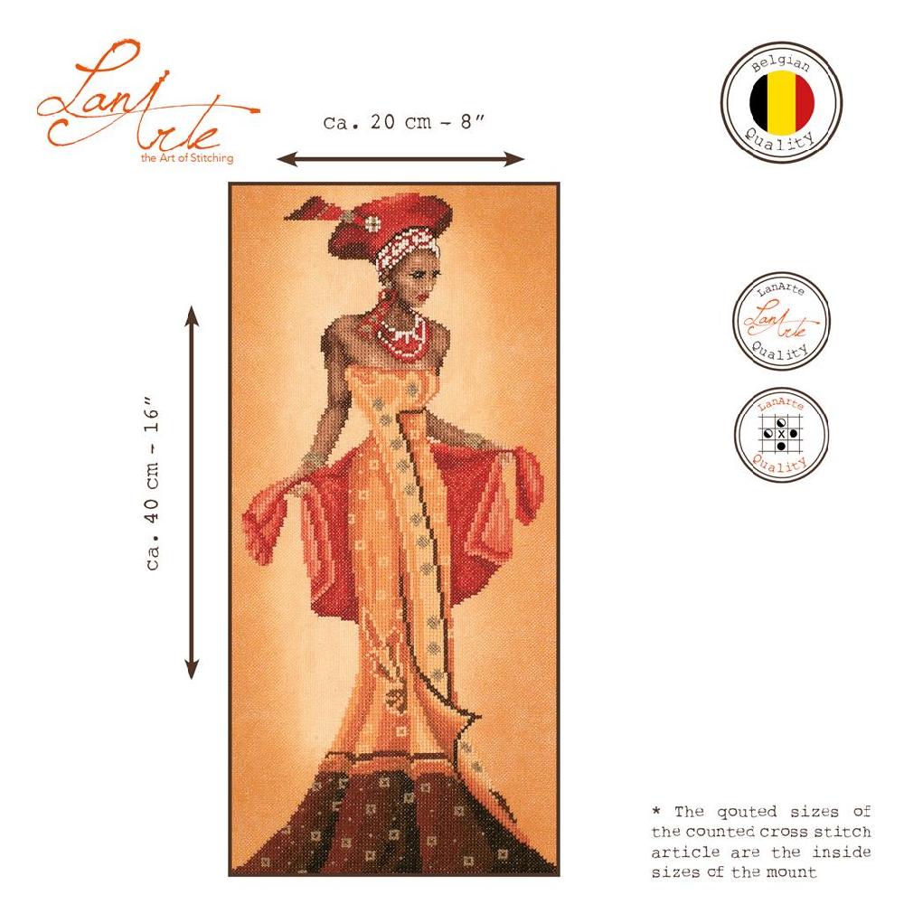 Lanarte Kit Au Point Compté Mode Africaine I