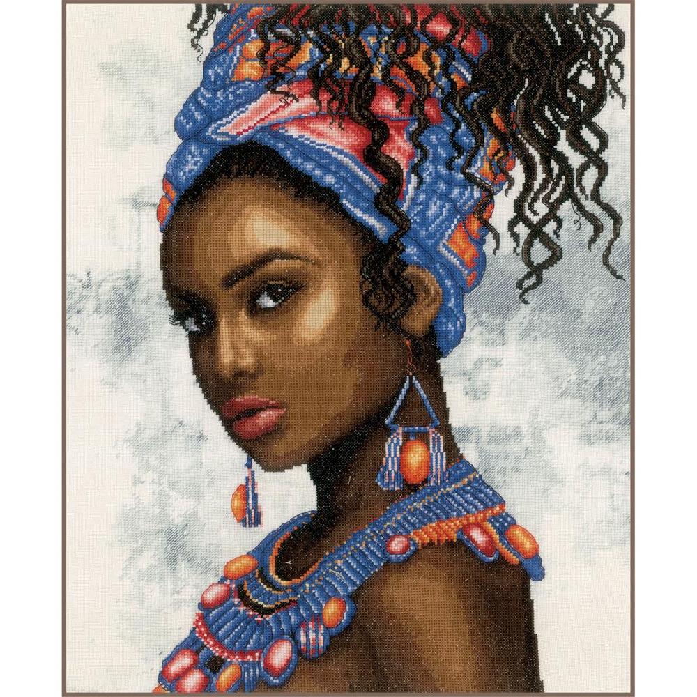 lanarte Kit au point compté Modèle de foulard