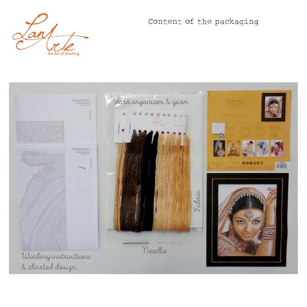 Lanarte Kit Au Point Compté Modèle Indien
