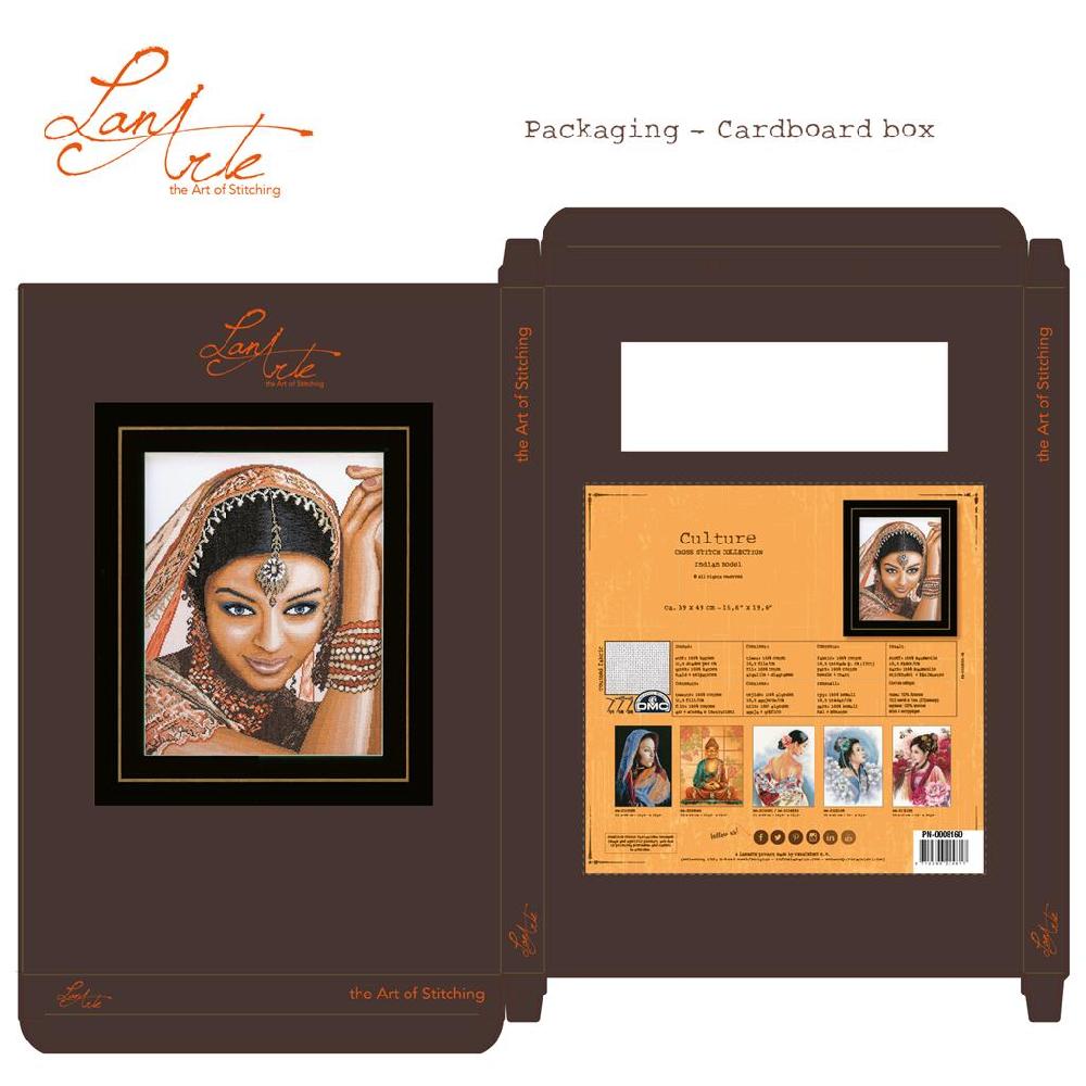 Lanarte Kit Au Point Compté Modèle Indien