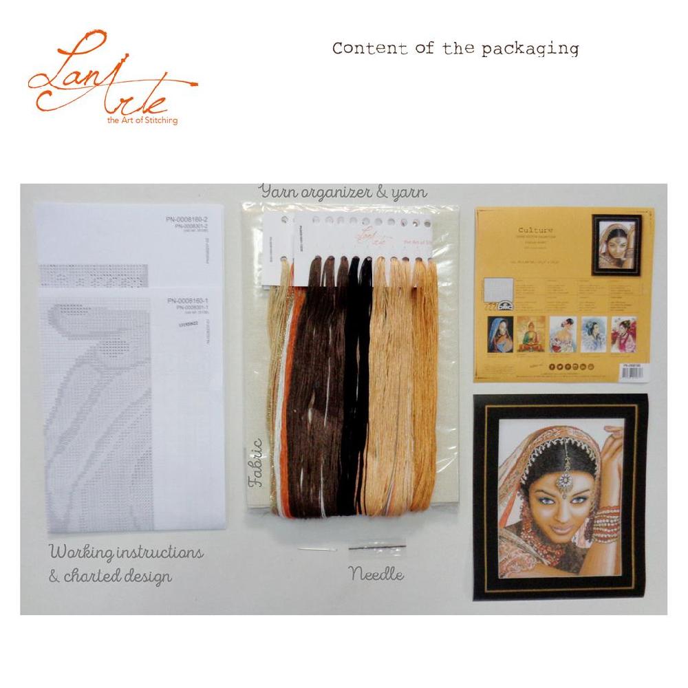 Lanarte Kit Au Point Compté Modèle Indien
