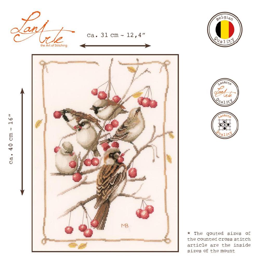 Lanarte Kit Au Point Compté Moineaux