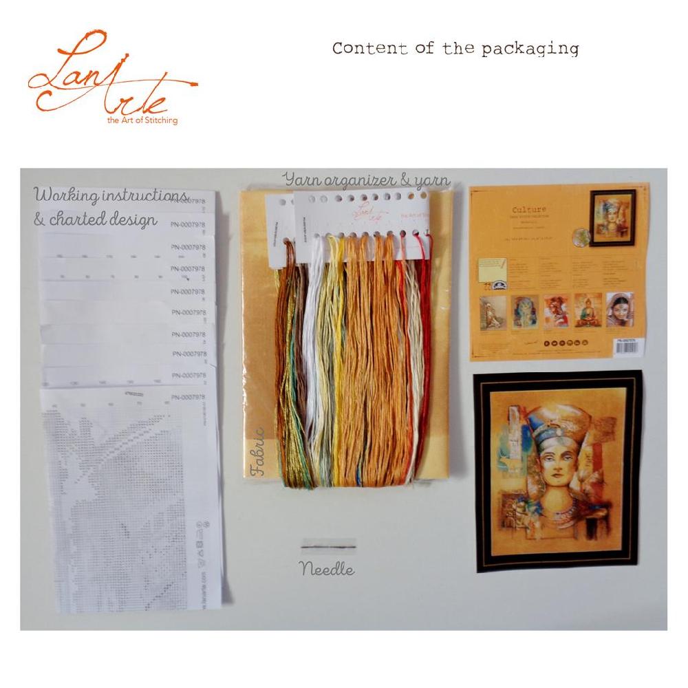 Lanarte Kit Au Point Compté Nefertiti