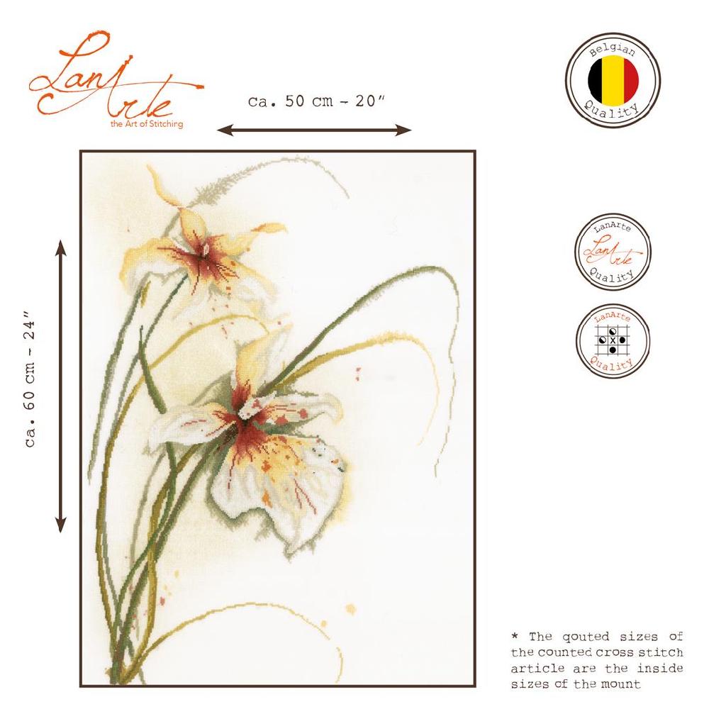 Lanarte Kit Au Point Compté Orchidée