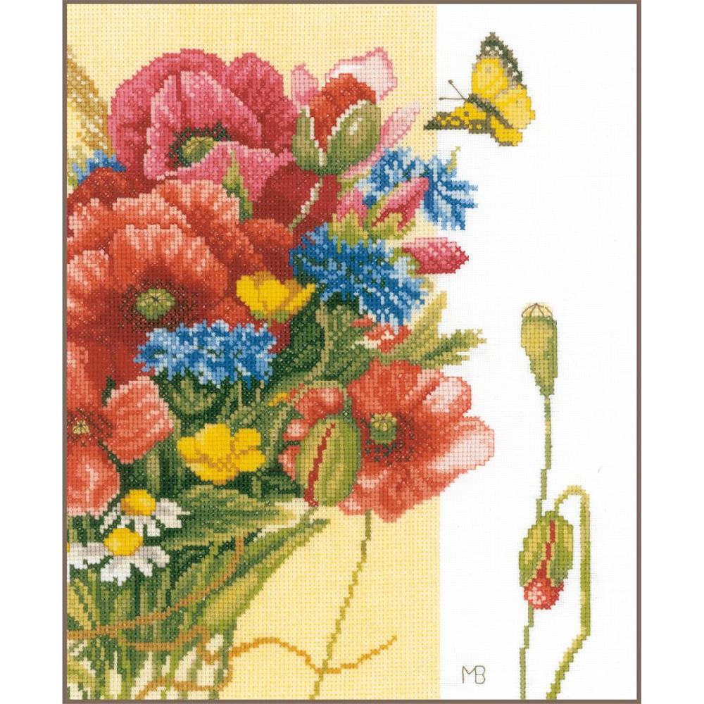 lanarte Kit au point compté Papavers