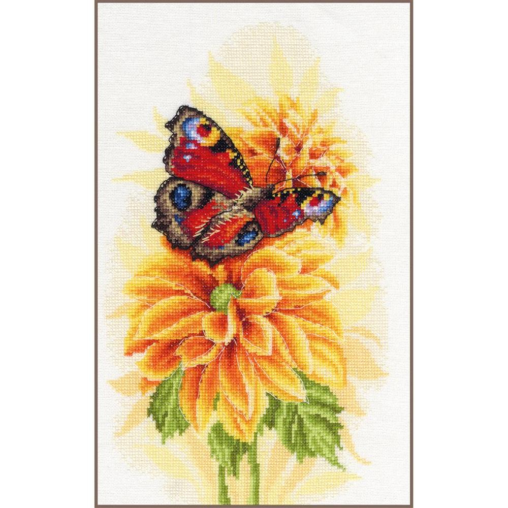 lanarte Kit au point compté Papillon paon flottant