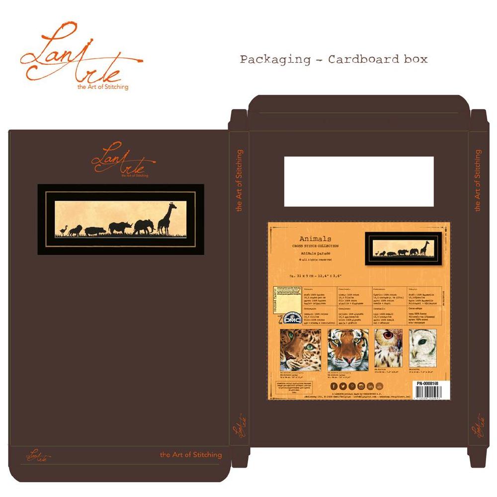 Lanarte Kit Au Point Compté Parade D'animaux
