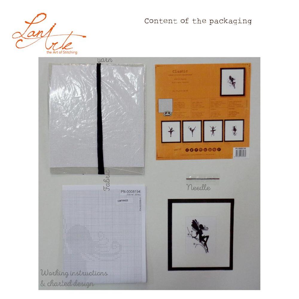Lanarte Kit Au Point Compté Petite Fée