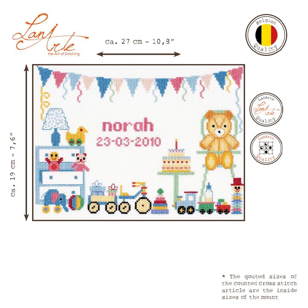 Lanarte Kit Au Point Compté Premier Anniversaire