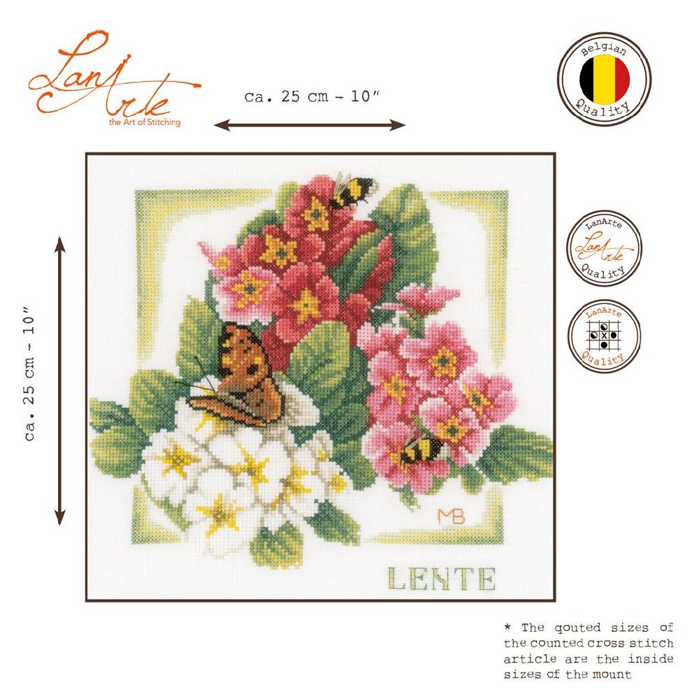 Lanarte Kit Au Point Compté Printemps