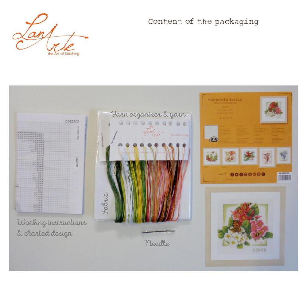 Lanarte Kit Au Point Compté Printemps