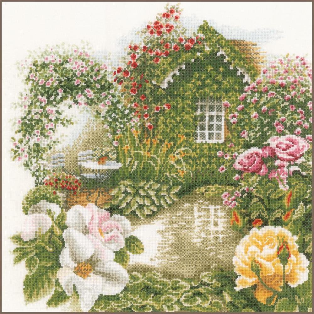 lanarte Kit au point compté Roseraie