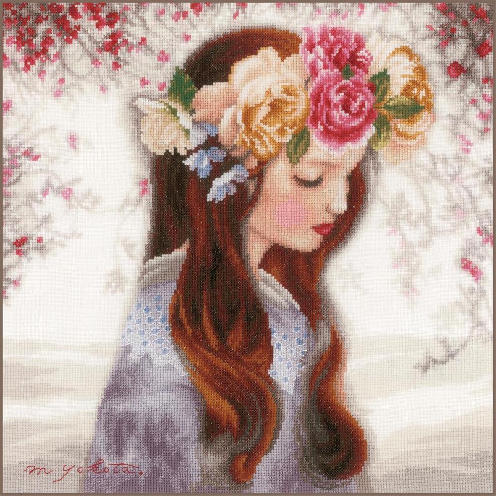 lanarte Kit au point compté "The Day when Flowers"