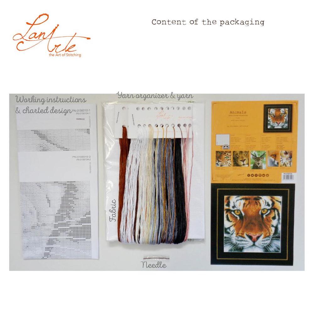 Lanarte Kit Au Point Compté Tigre