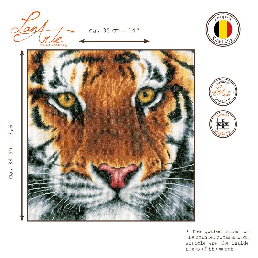 Lanarte Kit Au Point Compté Tigre