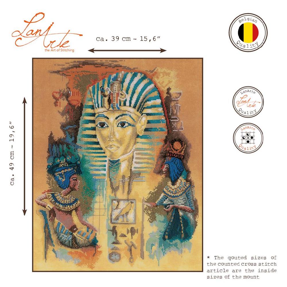 Lanarte Kit Au Point Compté Toutankhamon