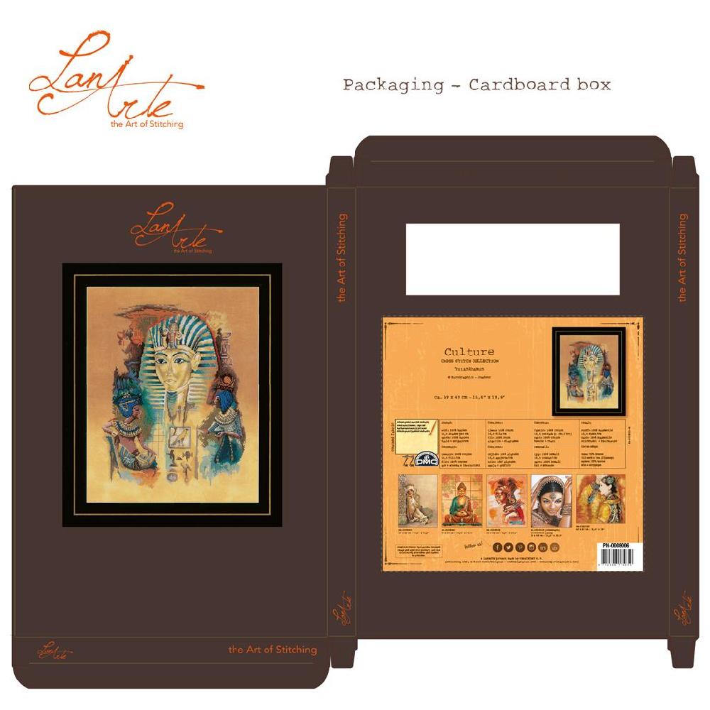 Lanarte Kit Au Point Compté Toutankhamon