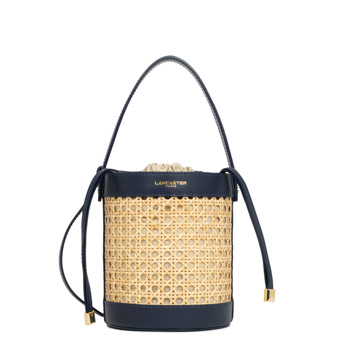 lancaster paris Sac seau Cannage Rotin