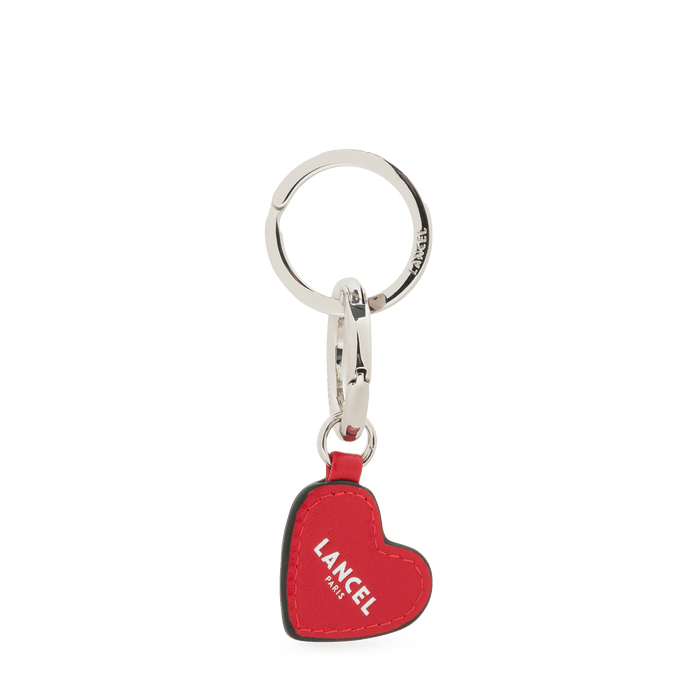 lancel Base porte-clés cœur cuir Charms de Lancel