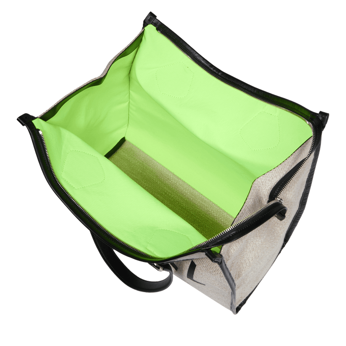 Lancel Cabas Zippé L Summer Tote