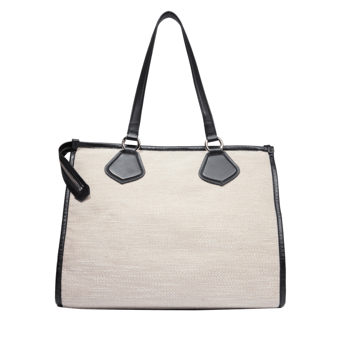 Lancel Cabas Zippé L Summer Tote