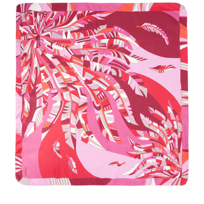 lancel Carré 70 Motif Arabesque