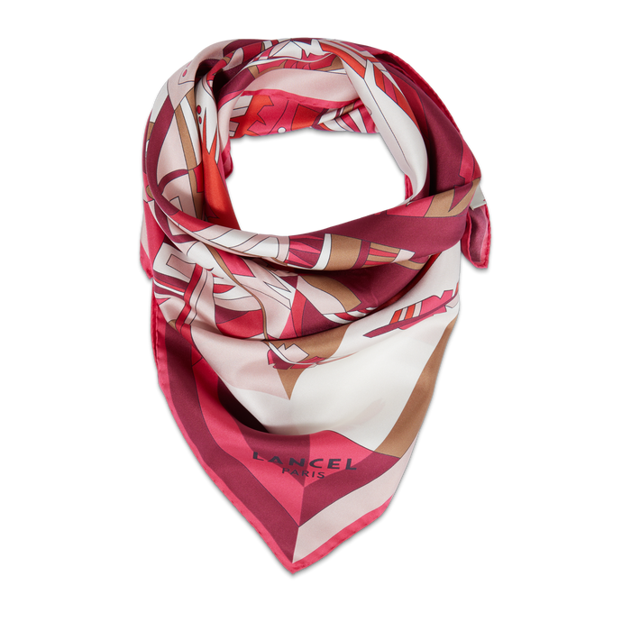 Lancel Carré 70 Motif Duo Arabesque