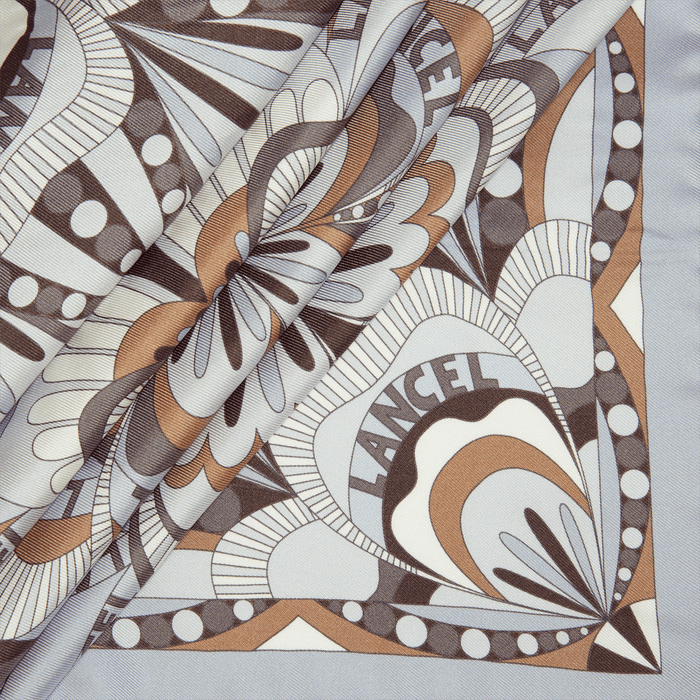 Lancel Carré 70 Motif Floral