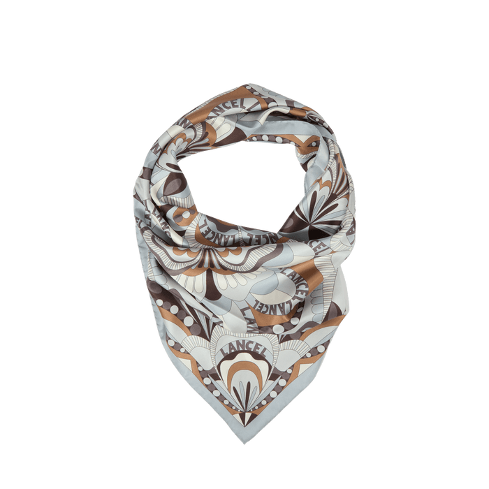 Lancel Carré 70 Motif Floral