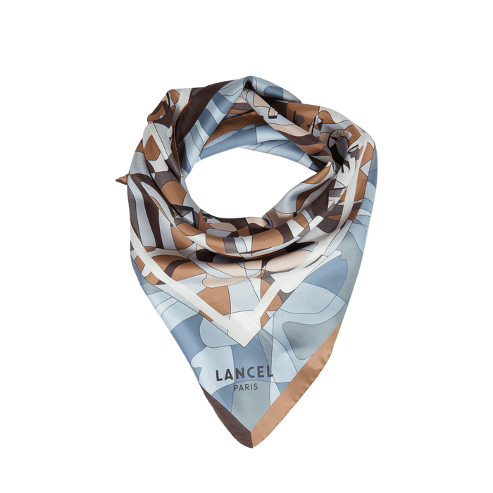 Lancel Carré 70 Motif Puzzle