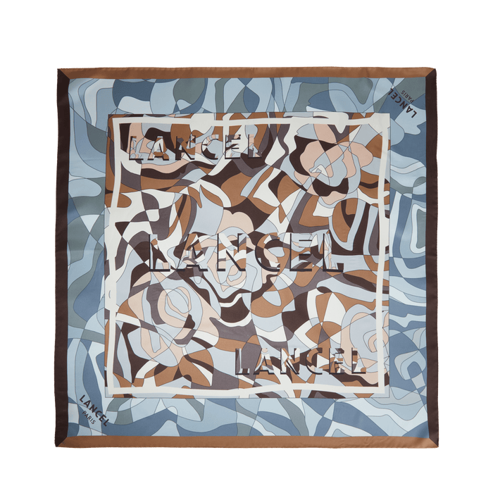 lancel Carré 70 Motif Puzzle