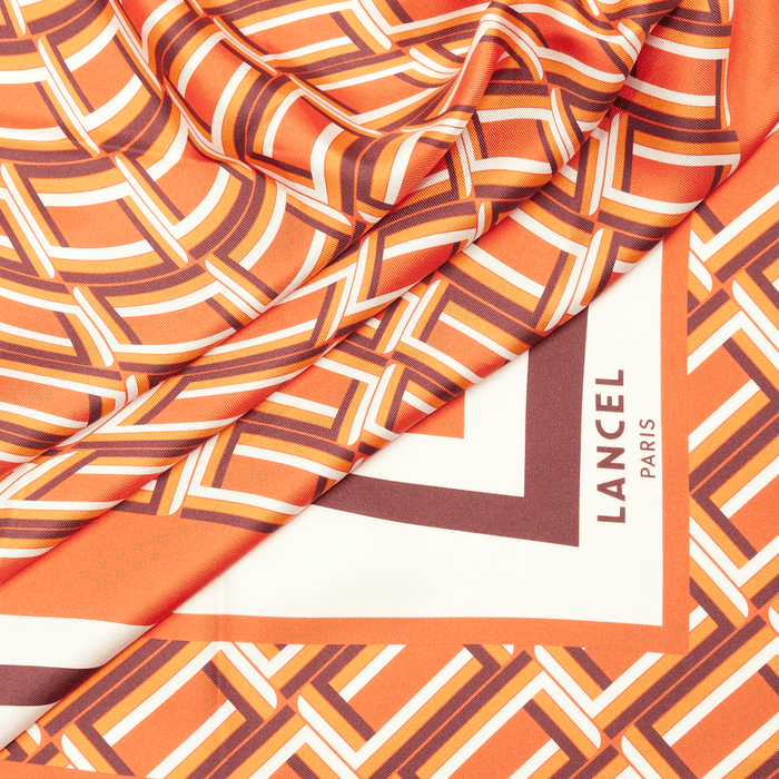 Lancel CARRE 90 MONOGRAM PATTERN