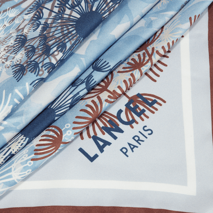 Lancel Carré 90 Motif Feux D'Artifice