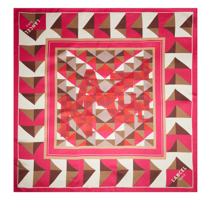 lancel Carré 90 Motif Labyrinthe